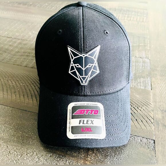 AIRWOLF Flex Fit Black Hat - L/XL - Picture 1 of 5
